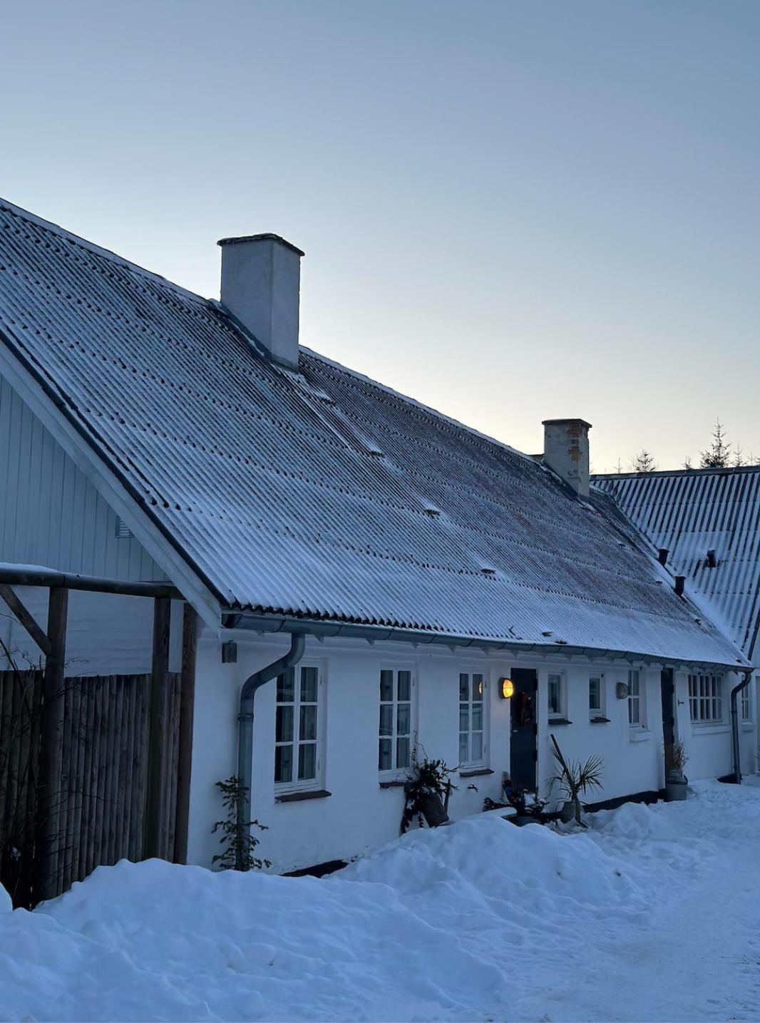 Charmerende Lejlighed Pa Landet Med Privat Skov Bjergby エクステリア 写真